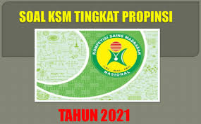 Latihan Soal Ksm Mts Tingkat Propinsi Tahun 2021