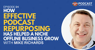 Ranked 5 star consistently for many years. How Effective Podcast Repurposing Has Helped A Niche Offline Business Grow With Mike Richards Content 10x