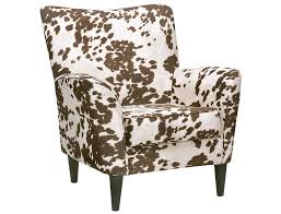 Slumberland Cora Collection Cream Cow Print Accent Chair Cow Print Chair Printed Accent Chairs Slumberland Furniture