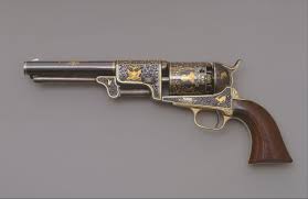 It specializes in the engineering, production, and marketing of many types of firearms and is most famous for their pistols and revolvers. Samuel Colt Colt Third Model Dragoon Percussion Revolver Serial No 12406 American Hartford Connecticut The Metropolitan Museum Of Art