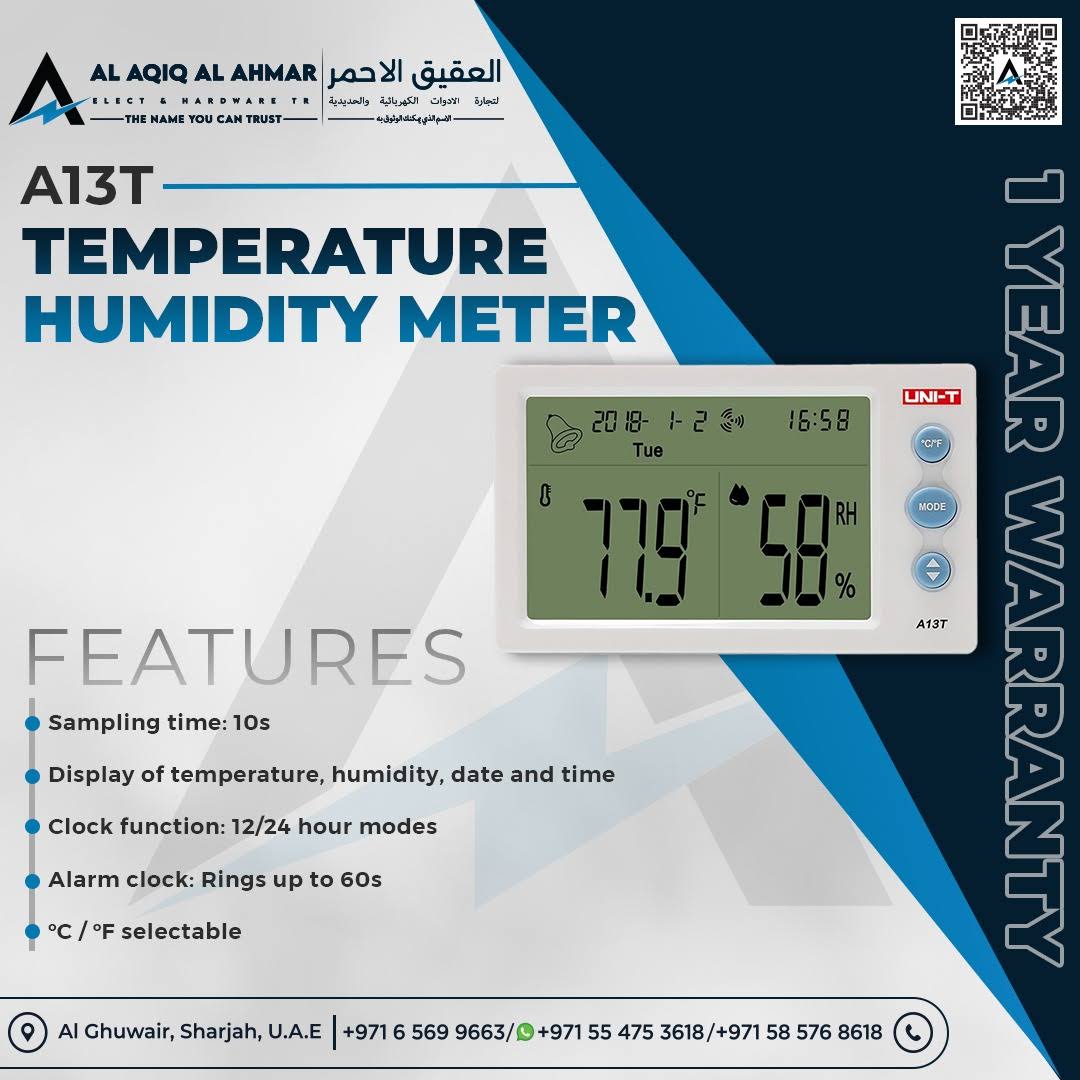 TEMPERATURE HUMIDITY METER A13T product image