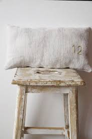 Linen And Embroidered Number Or Letter Sweet And Simple Decor Home Decor Home