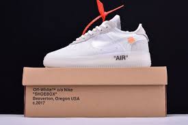 Off White Air Force 1 Black Real Vs Fake 2018 Off White X Nike Air Force 1 Low Ghosting White Sail By Virgil Abloh With Sneaker In 2020 Sneakers White Nikes Nike Air