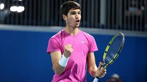 The spaniard has already been hailed as rafael. He Just Killed Me Spanish Teen Carlos Alcaraz Dumps Top Seed David Goffin Eurosport