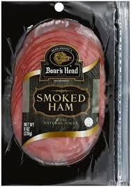 boars head with natural juices smoked