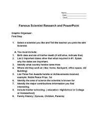 Famous Scientist Research Project By Lovelygrace Educational Store