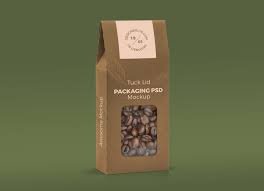 Download Free Tuck Lid Window Pouch Packaging Mockup Psd Good Mockups