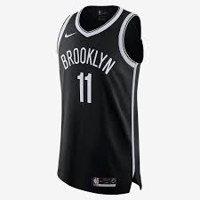 In the video, irving, who grew up in montclair, new jersey, says it has been a dream since he was in fourth grade to play with the nets. Kyrie Irving Nets Icon Edition Nike Nba Authentic Jersey Nike Com