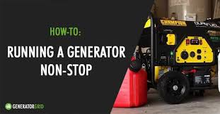 Dec 22, 2020 · your generator can run from a few hours to 12 or more hours, depending on the fuel tank. How To Run A Portable Generator Continuously Non Stop