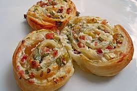 Flammkuchenrolle Von Witkia Chefkoch Rezepte Fingerfood Rezepte Fingerfood