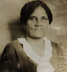 Mrs. Maria Frances (Vallery) Kerry, near her home in Chopin, Natchitoches  Parish, Louisiana