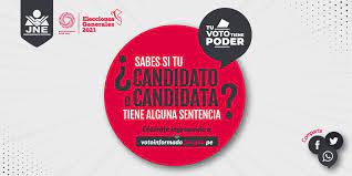 Podrán encontrar en este portal información sobre las elecciones generales 2021, las organizaciones políticas participantes, el total de candidaturas, sus hojas de vida. Voto Informado On Twitter La Informacion Nos Da Poder Averigua Todo Sobre Los Candidatos Para Estas Elecciones En Https T Co D8kiekyzop Votoinformado Jne Tuvototienepoder Elecciones2021 Https T Co Dvwbgjh0dq