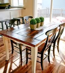 Farmhouse kitchen table and chairs cheap. 62 Farmhouse Dining Rooms And Zones To Get Inspired Digsdigs