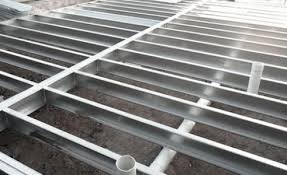Steel Double Floor Joists Flooring Flooring Options Steel