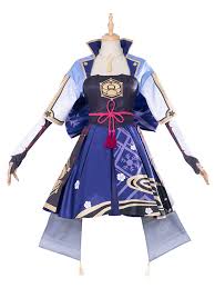 Ayaka consumes stamina to hide within a swift flow of sleet that moves as she moves. Genshin Impact Ayaka Cosplay Kostum Full Set Spiel Cosplay Kostum Cosplayshow Com