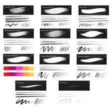 Procreate brushes for sketching, painting, lineart, realistic or cartoon drawings. Sketchy Brush Set Procreate Alicja Prints Easy Sketch