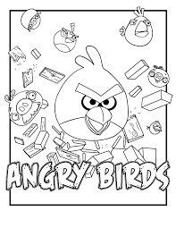 Awesome Angry Bird Coloring Page Vogel Malvorlagen Ausmalbilder Kinder Ausmalbilder