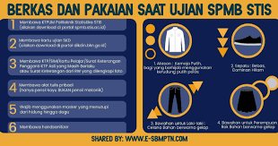 Ujian seleksi masuk atau yang biasa dikenal dengan sebutan usm stis terdiri tiga bidang yaitu matematika, bahasa inggris, dan tes pengetahuan umum. Berkas Dan Pakaian Saat Ujian Spmb Stis 2021 2022 Soal Utbk Sbmptn 2021 Dan Pembahasan Pdf