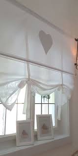 Raffrollo Shabby Chic Le Coeur Gardine Herz Weiß 60 90 110 130 150 Landhaus Ebay Shabbychic Shabby Chic Homes Shabby Chic Living Room Shabby Chic Bedrooms