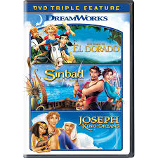 The Road To El Dorado Sinbad Legend Of The Seven Seas Joseph King Of Dreams Dvd Walmart Com Sinbad El Dorado Joseph King Of Dreams