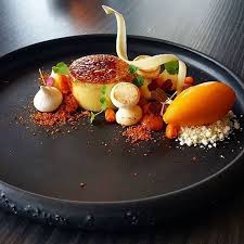 White Chocolate Creme Brulee And Sea Buckthorn Sorbet By Vidal31 Simplisticfood Or Dm Tag Me In Your La Gourmet Food Plating Fine Dining Desserts Food