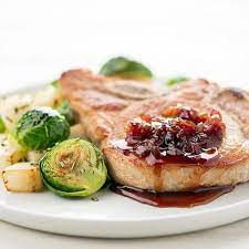 I M Checking Out A Delicious Recipe For Home Chef Maple Cranberry Pork Chop With Roasted Winte Winter Vegetables Recipes Roasted Winter Vegetables Chef Recipes