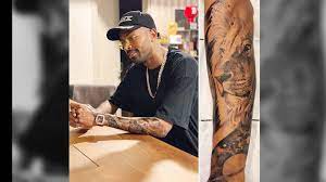 Hardik pandya replies to ravindra jadeja's 'breakthebeard' look; Hardik Pandya Just Got A New Tattoo Gq India