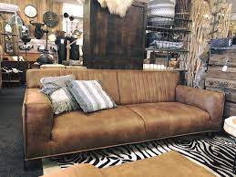 Vintage sofas sind nicht nur im trend, sie setzen statements. Vintage Retro Sofa Pablo In Robustem Colorado Eco Leder Cognac Von Mokana