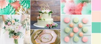 They are also organized by styles and colors! Gold Green And Pink Wedding Color Palette Fun365