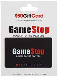 Submitted 2 years ago by the_real_kujitried to now, i can use the card perfectly fine in the store. Amazon Com Gamestop Gift Card 50 Gift Cards