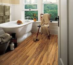 Laminate Flooring In Bathroom With Slide Up Window Flooring Ideas Floor Design Trends Rustic Wood Floors Flooring Plywood Flooring