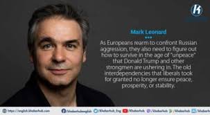 Mark Leonard « Khabarhub