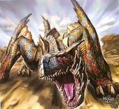 A deafening roar rolling over hill and dale Tigrex Monstros