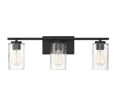 The bathroom light is easy to remove, install, and make sure you install a n. Trade Winds Raymond 3 Light Bathroom Vanity Light In Matte Black Lightsonline Com