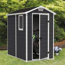 abri de jardin 2 5m en resine premium 46 s plancher keter