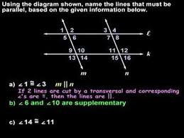 Prentice hall earth science chapter tests and answer key by savvas learning co (author) 5.0 savvas realize is okay, but it shows the wrong answers including how i put an answer with a. Proving Lines Are Parallel Mathhelp Com Geometry Help Youtube