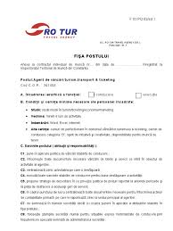 Rr general mentor organizeaza in timisoara curs acreditat de agent vanzari. Fisa Post Agent Vanzari