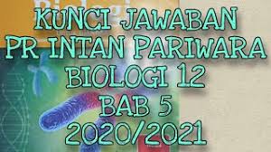 Kunci buku ini mencangkup materi pelajaran wajib yaitu bahasa indonesia, bahasa inggris, matematika wajib, sejarah wajib. Kunci Jawaban Pr Intan Pariwara Biologi 12 Bab 5 Youtube