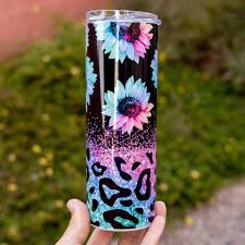 20Oz Teacher Boho Rainbow Tumbler Sublimation Not Epoxy - Etsy