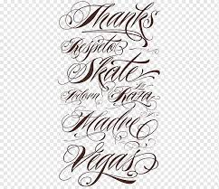 Selecting the right typeface for a particular project can sometimes appear nigh on impossible. Lettering Cursive Script Typeface Tattoo Font Others Ink Text Monochrome Png Pngwing