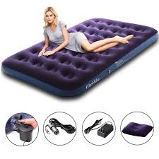 Now we have achieved a successful repair to the air. Olarhike Twin Air Mattress With Electric Pump Portable Air Bed Blow Up Mattress For Camping Car Repair Patches Pillow Included Buy Online In Grenada At Grenada Desertcart Com Productid 129701888