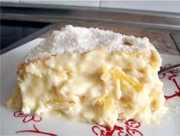Calda De Côco Para Bolo Simples Bolo Cremoso De Abacaxi Com Coco Receitas Cocada De Abacaxi Receitas Deliciosas