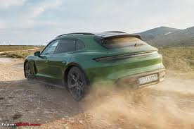 The taycan cross turismo is essentially a wagon option for the taycan sedan, akin to porsche's panamera sport turismo wagon. 2021 Porsche Taycan Cross Turismo Unveiled Team Bhp