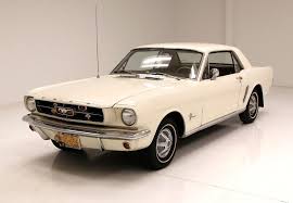 Image result for Wimbledon White 1965 Mustang