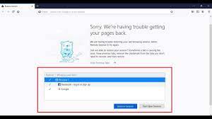 Enable Or Disable Restore Session Feature In Mozilla Firefox - Youtube