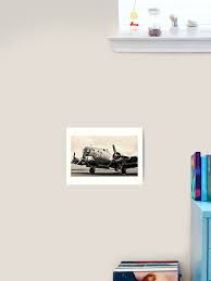 B-17 Bomber Airplane Aluminum Overcast" Art Print by Scubagirlamy ...
