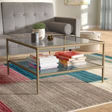 This coffee table will keep your living room space clean and tidy with practical and versatile features. Wayfair Gold Coffee Tables You Ll Love In 2021