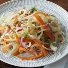 I've also substituted fresh thyme for the basil. Fennel Carrot Salad A Food Lover S Kitchen