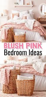 This way you can have a pink living room without the fuss of wondering how to use this color. Blush Pink Bedroom Ideas Dusty Rose Bedroom Decor And Bedding I Love Clever Diy Ideas Pink Bedrooms Dusty Pink Bedroom Rose Bedroom