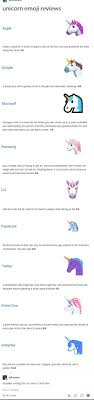 Unicorn Emoji Reviews Emojireview